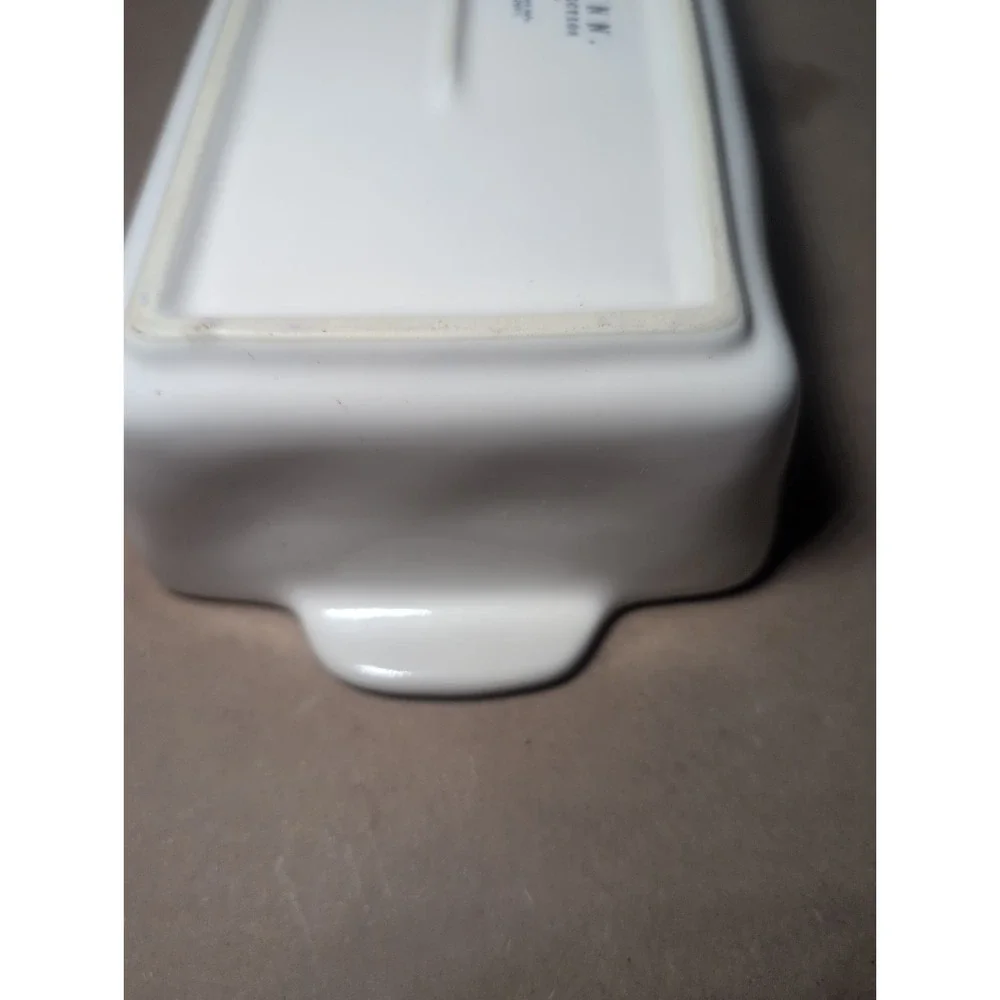 RAE DUNN Loaf Bake Pan Casserole Dish GINGERBREAD 9 x 5 artisan collection